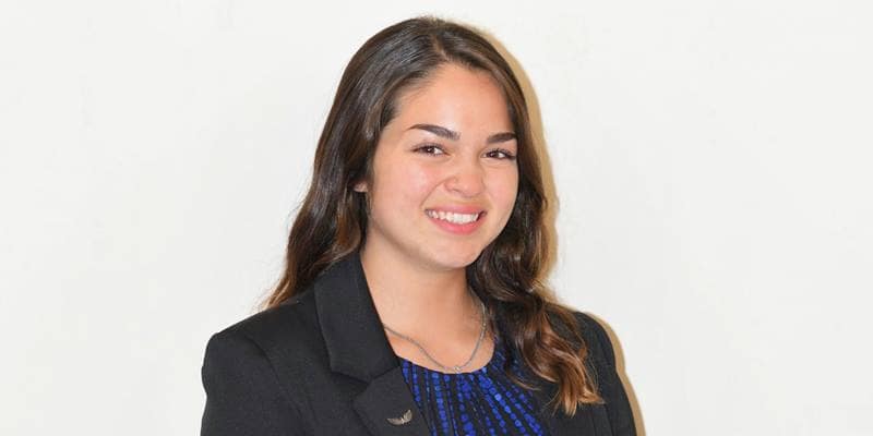 Embry-Riddle Global Security and Intelligence Studies student Mia Hamlin (Photo: Mia Hamlin)