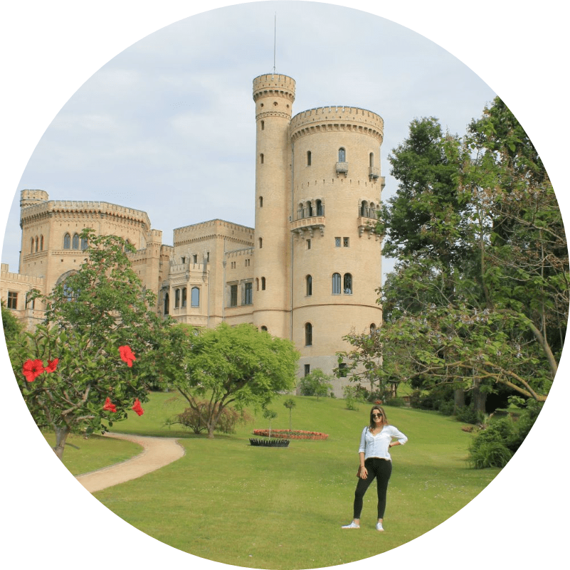 B.S. in Aerospace Engineering and M.S. in Mechanical Engineering double-major Mariana Palik Larranaga ('21, '24) in Europe