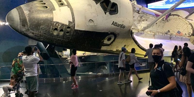 Thompson is often behind the camera lens capturing scenes from Higher Orbits’ nationwide events. (Photo: Katy Thompson)